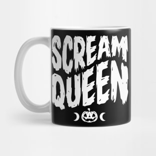 Scream Queen - Pumpkin - Halloween - Graphic Mug